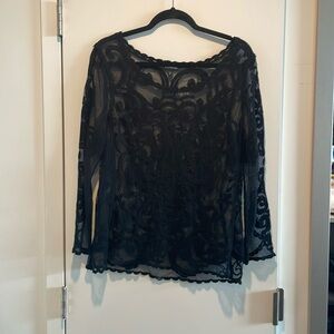 Express lace shirt; never worn